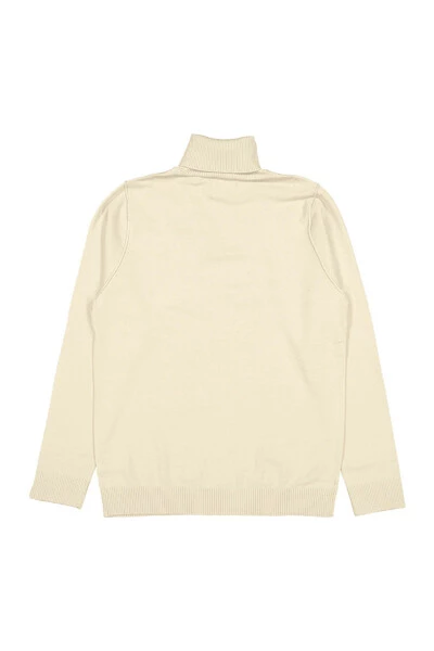 Butcher Of Blue Truien & Vesten Butchers Of Blue Clifden Coltrui Ecru Beige