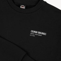 Colmar Hoodies & Sweatvesten Zwart Sweatshirts Black