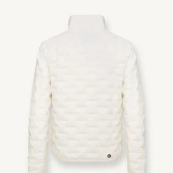Colmar Zomerjassen Wit Quilted Jacket Without Hood White