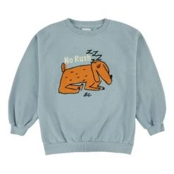 Bobo Choses Sweaters Sweatshirt Sleepy Dog Blue