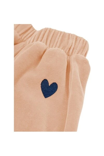Bobo Choses Sweatpants Heart Pants Brown