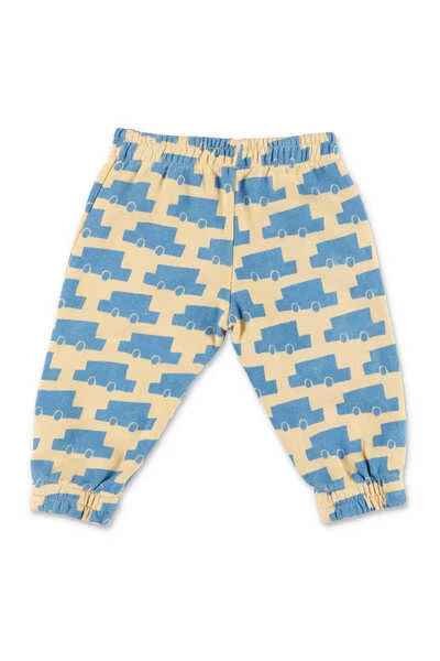 Sweatpants BOBO CHOSES Pantaloni Beige Stampati In Cotone Organico|Beige Printed Organic Cotton BOBO CHOSES Pants Beige - Afbeelding 2