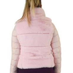 Colmar Winterjassen Roze Full-zip High Neck Down Jacket Pink