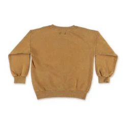 Sweaters BOBO CHOSES Felpa Marrone Chiaro In Cotone Organico|Light Brown Organic Cotton BOBO CHOSES Sweatshirt Brown
