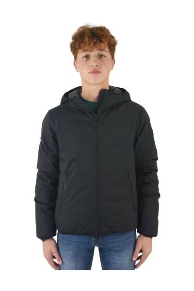 Colmar Winterjassen Zwart Full Zip Down Jacket With Hood Black - Afbeelding 2