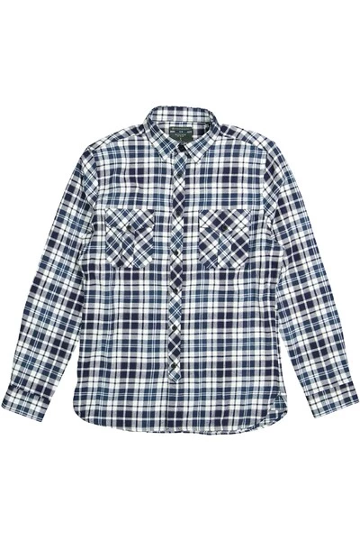 Butcher Of Blue Casual Overhemden SHIRT Blue