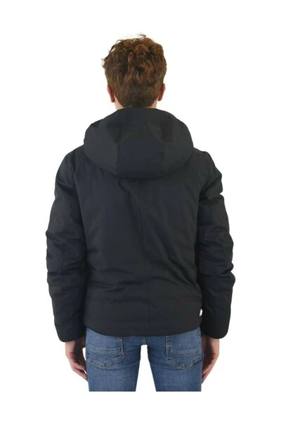 Colmar Winterjassen Zwart Full Zip Down Jacket With Hood Black