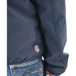 Colmar Jasjes Blauw Lightweight Full Zip Jacket With A Hood Blue