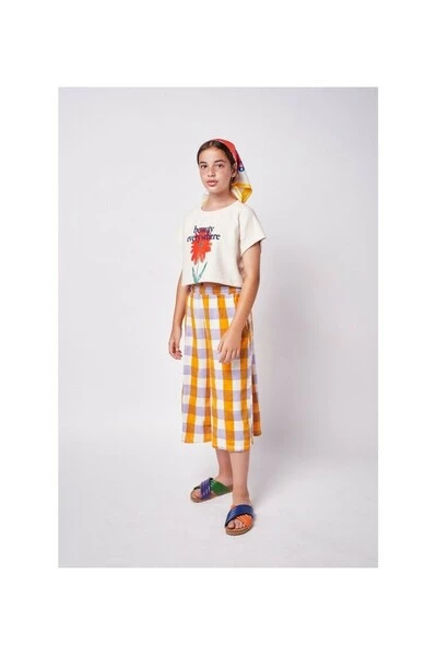 Bobo Choses T-shirts Cropped Top Petunia Beige - Afbeelding 2