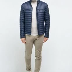 Colmar Gewatteerde Jassen Blauw Lightweight Puffer Jacket With Chest Pockets Blue