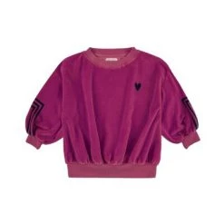 Bobo Choses Sweaters Sweatshirt Corner Stripes Purple