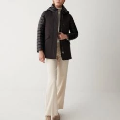 Colmar Parka Jassen DOWN FILLED COMFORTER Black