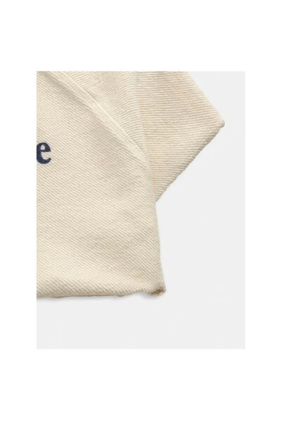 Bobo Choses T-shirts Cropped Top Petunia Beige