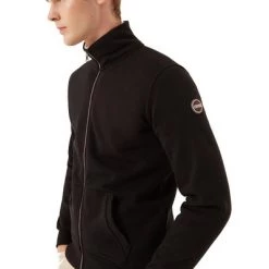 Colmar Hoodies & Sweatvesten Zwart Originals Zip Through Sweatshirt Black