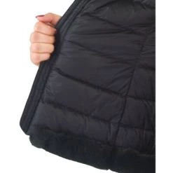 Colmar Winterjassen Zwart Full Zip High Neck Down Jacket Black