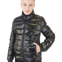 Colmar Winterjassen Zwart Short Quilted Fullzip Down Jacket Black