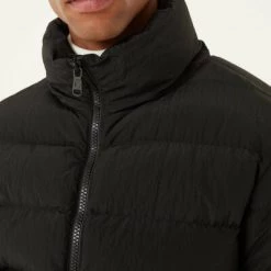 Colmar Gewatteerde Jassen Zwart Down Jacket In Ripstop Fabric Black