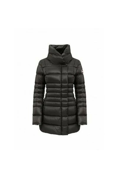 Colmar Gewatteerde Jassen Long Down Jacket With High Collar Black - Afbeelding 2