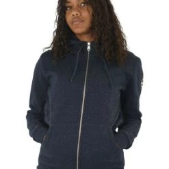 Colmar Sweaters Blauw Full Zip Hooded Sweatshirt Blue
