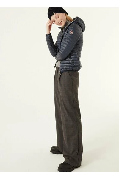 Colmar Gewatteerde Jassen Blauw Light Down Jacket With Hood Blue - Afbeelding 4