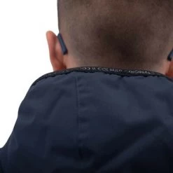 Colmar Winterjassen Blauw Lined Down Jacket With Logo Inserts And Hood Blue