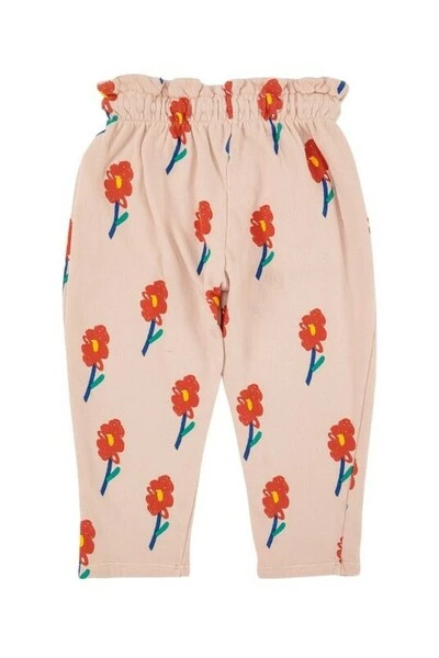 Bobo Choses Sweatpants Flowers All Over Joggers Pink
