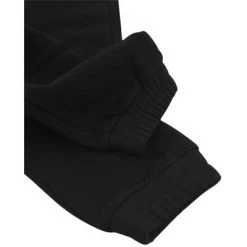Colmar Zwart Solid Color Fleece Undersuit SWEATPANTS Black