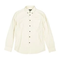 Butcher Of Blue Casual Overhemden Robbins Shirt - 2114003-130 Beige