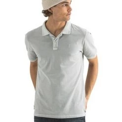 Butcher Of Blue Polo's M2112000 910 Polo T-shirt Gray
