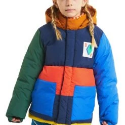 Bobo Choses Winterjassen Manteau Colorblock Padded JACKET Blue