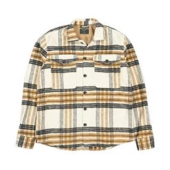 Casual Overhemden Butcher Of Blue Overshirt Beige