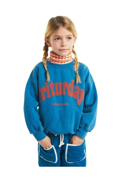 Bobo Choses Sweaters Sweatshirt Blue - Afbeelding 2