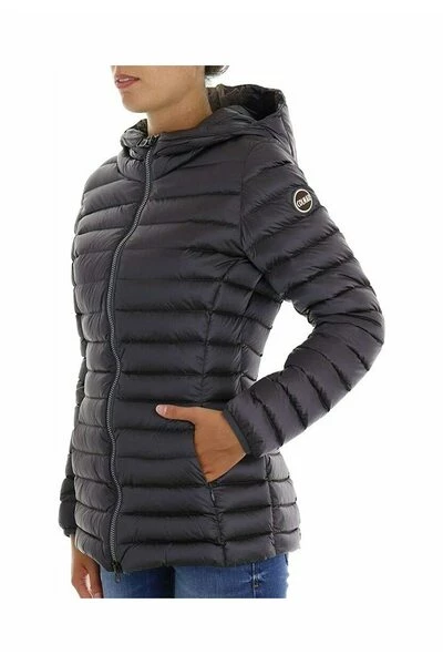 Colmar Gewatteerde Jassen Grijs Medium Length Glossy Down Jacket Gray - Afbeelding 4
